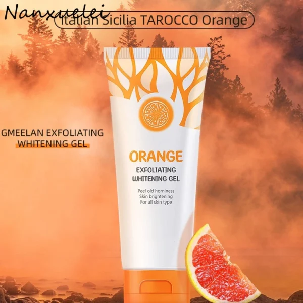 مقشر ومبيض برائحة البرتقال